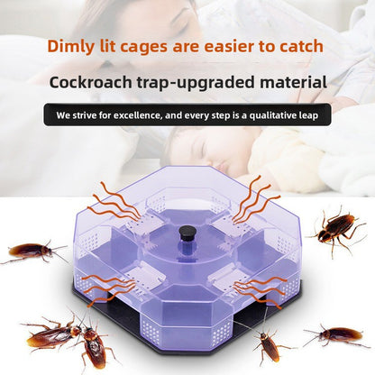 Trampa reutilizable para cucarachas, sin químicos, Mosquiva