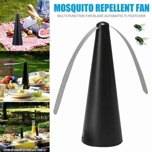 Repelente de mesa para mosquitos y moscas con aspas giratorias, Mosquiva